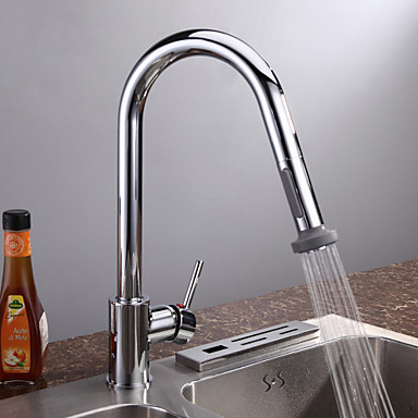 contemporary single hole pull out kitchen sink faucet tap ,torneiras parede pia cozinha grifo cocina