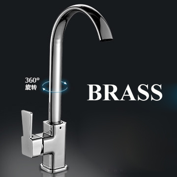 new product! waterfall kitchen faucet, brass chromed kitchen mixer faucet