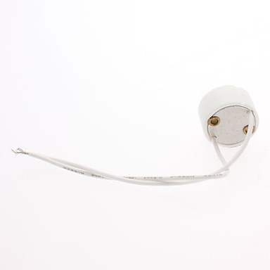 10pcs ceramic gu10 base socket lamp holder