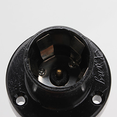 5pcs black vintage lampholder e27 bulb base socket lamp holder