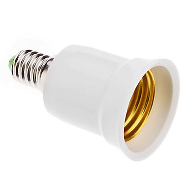 10pcs e14 to e27 converter led bulb holder socket adapter
