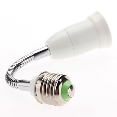 5pcs 20cm e27 to e27 extension adapter converter led bulb holder socket