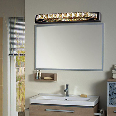 3w 40cm modern led bathroom mirror wall light, wall sconce arandelas led crystal wall light