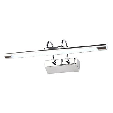led bathroom mirror lamp light, artistic stainless steel plating bthroom lighting modern