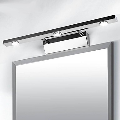 wall sconce, led bathroom mirror light with 3 lighting modern, artistic stainless stelle plating