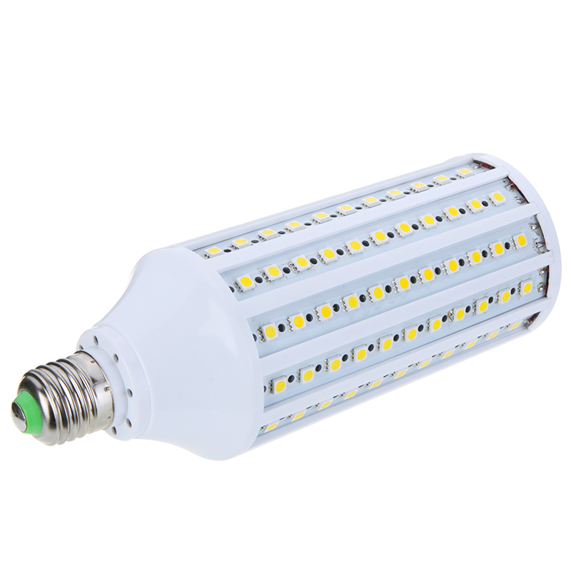 1pcs/lots e27 led corn bulb 24w ac85-265v 2000lm 165*smd5050 warm white/white lamp