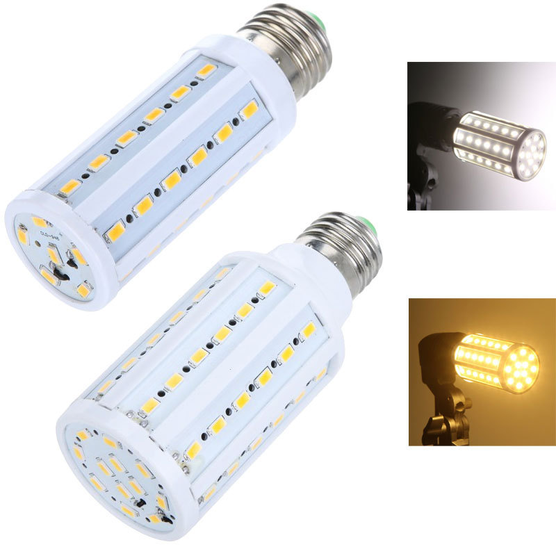 2pcs/lots e27 led corn bulb 10w ac85-265v 900lm 60*smd5630 warm white/white lamp