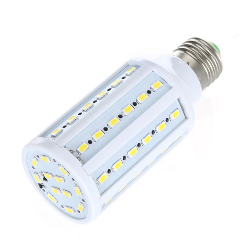 2pcs/lots e27 led corn bulb 15w ac85-265v 2400lm 60*smd5630 warm white/white lamps