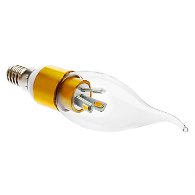 30pcs/lot e14 led candle light 6*smd5630 ac85-265v 3w 300lm warm white/whire led lamp bulb e14