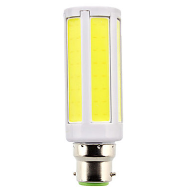 5pcs/lot led corn bulb b22 ac85-265v 7w 630lm warm white/whire led cob lamp light