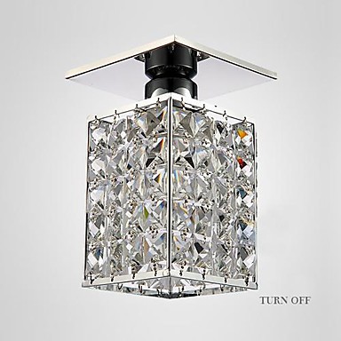 flush mount led crystal ceiling lights lamp with 1 light home lighting lustre de cristal