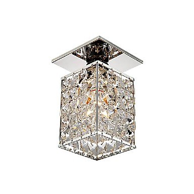 flush mount led crystal ceiling lights lamp with 1 light home lighting lustre de cristal
