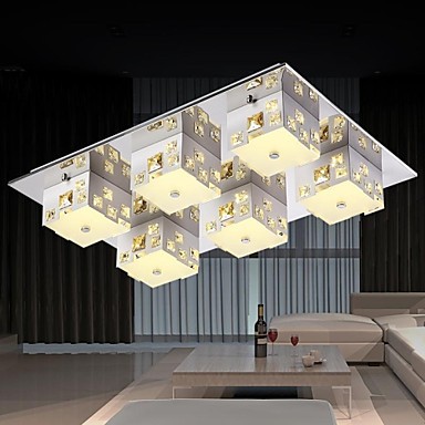 flush mount led modern ceiling light with 6 lights for living room lamp home lighting fixtures,lustres de sala teto