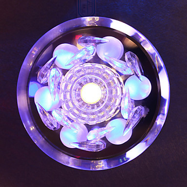 flush mount modern led crystal ceiling lights lamp with 1 light for living room hallway porch lighting
