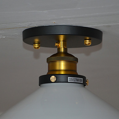 luminaire flush mount loft vintage edison bulb ceiling light lamp for living room hallway