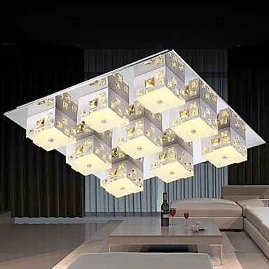 surface mounted modern led ceiling light with 9 lights for living room lamp fixtures,lustres de sala teto