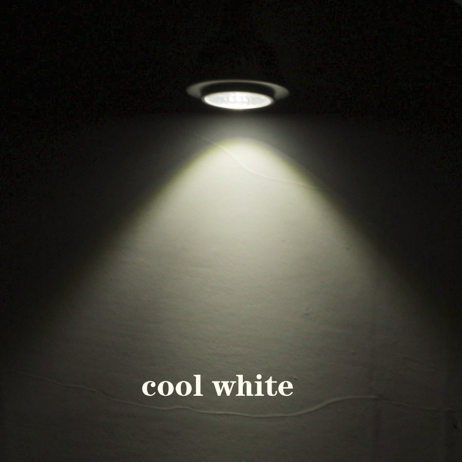 10pcs/lot led cob spotlight e27 85-265v 9w 810lm warm white/whire led bulb spot light