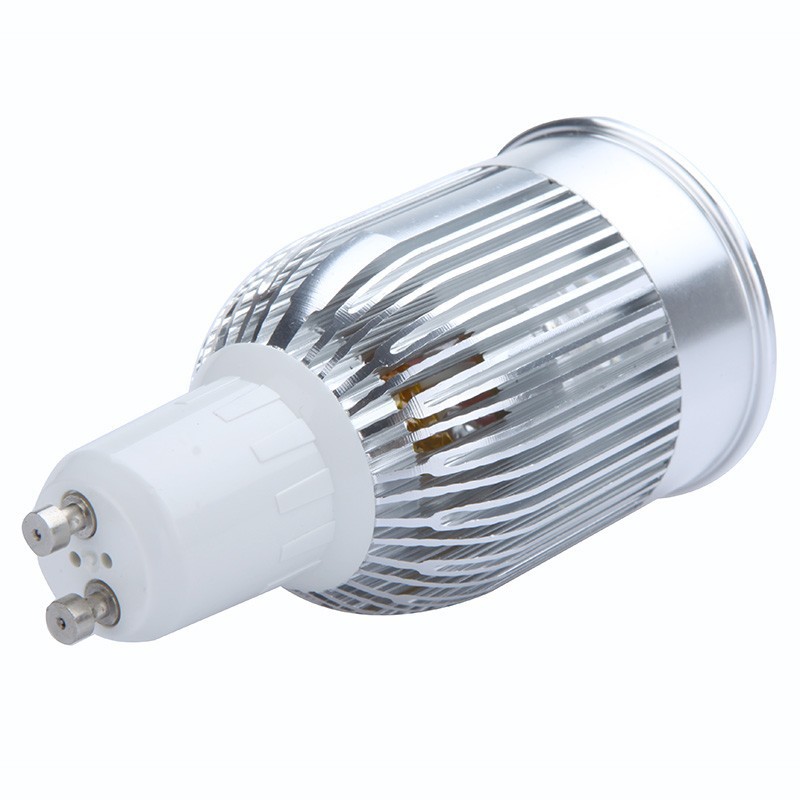 20pcs/lot cob led spotlight gu10 85-265v 5w 450lm warm white/whire led bulb spot light