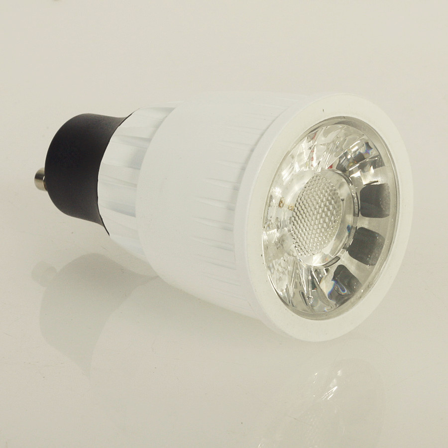5pcs/lot cob led spotlight gu10 85-265v 5w 7w 9w warm white/whire led spot light
