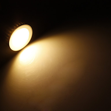 5pcs/lot led cob spotlight e27 85-265v 7w 630lm warm white/whire led bulb spot light