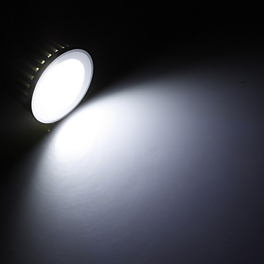 5pcs/lot led cob spotlight gu10 85-265v 7w 630lm warm white/whire led bulb spot light
