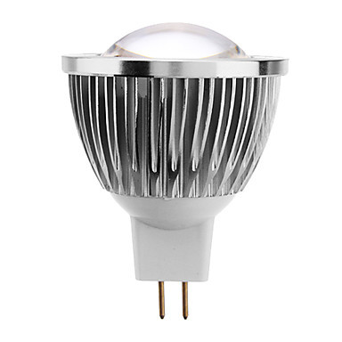 5pcs/lot led cob spotlight mr16 12v 3w 270lm warm white/whire led bulb spot light