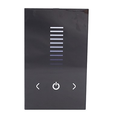led dimmer controller switch for led strip lamp (dc12v-24v),glass 8a 1-channel touch panel