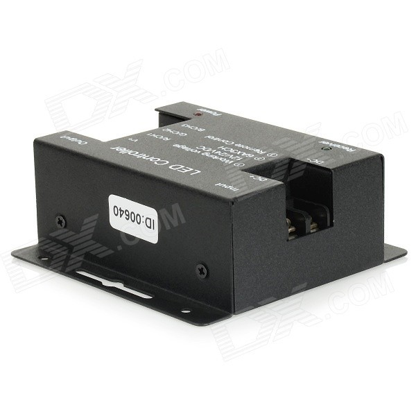 led rgb light strip touch dimmer controller remote control - black (12~24v) for light strip
