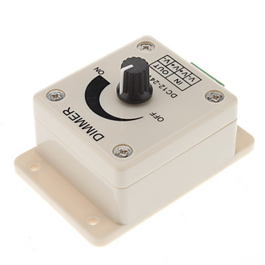 single channel led dimmer 12v-24v ,light dimmer switch controller for led strip