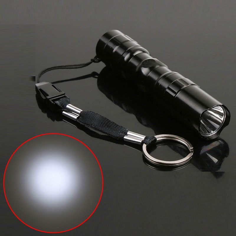 20pcs/lot 3w mini led flashlight torch waterproof camping light sporting portable led torch