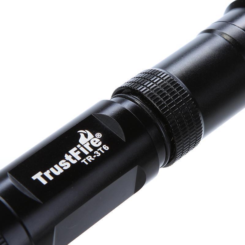4pc trustfire 3t6 led flashlight torch 3800 lumens 5 mode cree xm-l t6 white light led flash light lamp