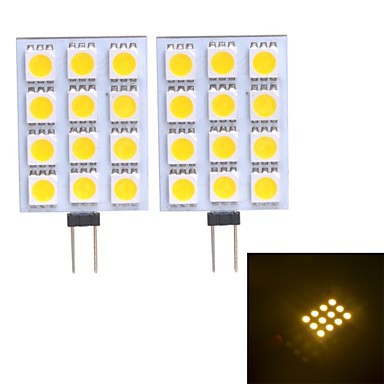 10pcs g4 led 12v 3w 12*smd5050 270lm bombillas led lamp bulb g4 12v for car lighting