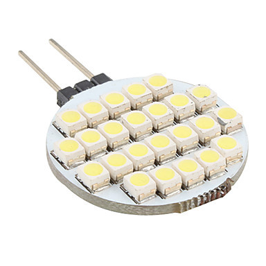 10pcs g4 led 12v 3w 24*smd3528 270lm warm white/white led lamp bulb g4 12v for home