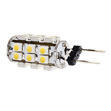 10pcs/lot g4 led 12v 1.5w 28*smd3528 150lm warm white/white led lamp bulb g4 for home