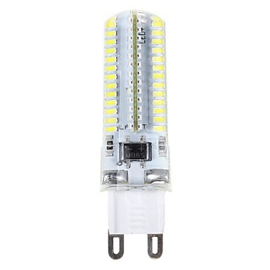 4pcs g9 led 220v 5w 104xsmd3014 warm white/white led lamp bulb g9 for home lighting