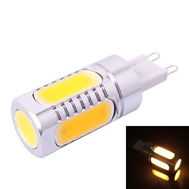 4pcs g9 led 220v 7.5w cob warm white/white led lamp bulb g9 220v for home lighting