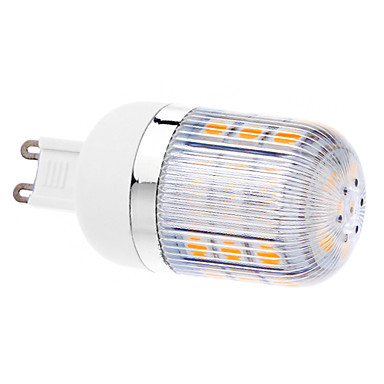 5pcs g9 led 220v 3w 27*smd5050 240lm warm white/white led lamp bulb g9 220v for home lighting