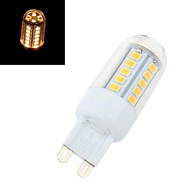 5pcs g9 led 220v 3w 42*smd3528 240lm warm white/white led corn lamp bulb g9 220v for home lighting