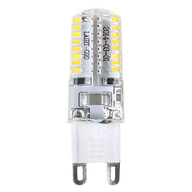 5pcs g9 led 220v 3w 64xsmd3014 240lm warm white/white led lamp bulb g9 for home lighting
