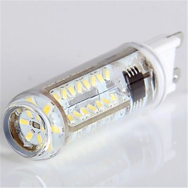 5pcs g9 led 220v 4w 70*smd3014 300lm warm white/white led lamp bulb g9 220v for home lighting