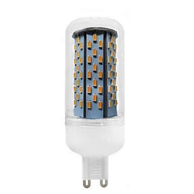 5pcs g9 led 220v 6w 120*smd3014 led corn lamp bulb g9 220v for home lighting
