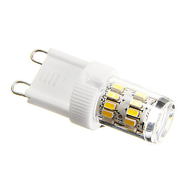 8pcs g9 led 220v 3w 27*smd3014 warm white/white led lamp bulb g9 220v for home lighting
