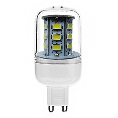 8pcs g9 led 220v 4w 24*smd5730 320lm warm white/white led lamp bulb g9 220v for home lighting