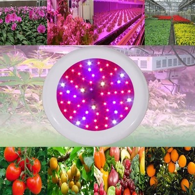 180w 60x3w full spectrum led grow light for plants hydroponics system plant led ufo acuario ac85-265v