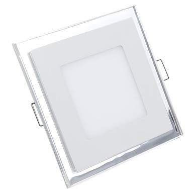 20w square glass painel panel led light ac85-265v , kitchen light led down ceiling light with bule lights