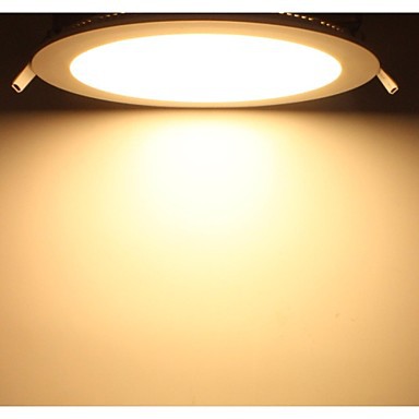 2pc painel led panel light lamp 9w ac85-265v round shape,led down ceiling light for kitchen