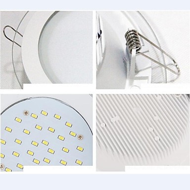 round glass mask led panel light 18w, kitchen light led ceiling light ac85-265v