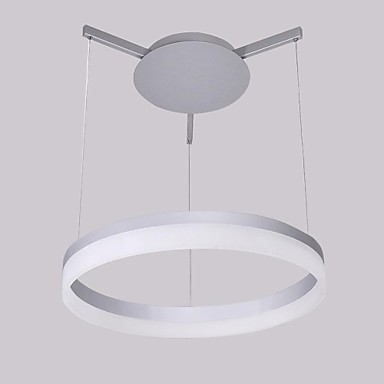 40cm acrylic round modern led pendant light lamp for living room lighting , lustres e pendentes de sala