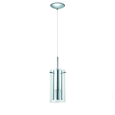 anging chrome finish with clear glass led modern pendant lights lamp light