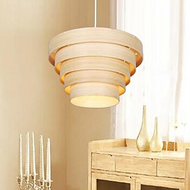 bamboo handwork modern led pendant lights lamp with 1 light for dinning living room lustre pendentes